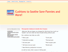 Tablet Screenshot of cushionyourassets.com